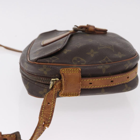 LOUIS VUITTON Monogram Jeune Fille MM Umhängetasche M51226 LV Auth 183987