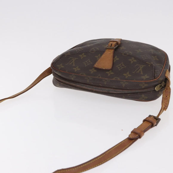 LOUIS VUITTON Monogram Jeune Fille MM Umhängetasche M51226 LV Auth 183987