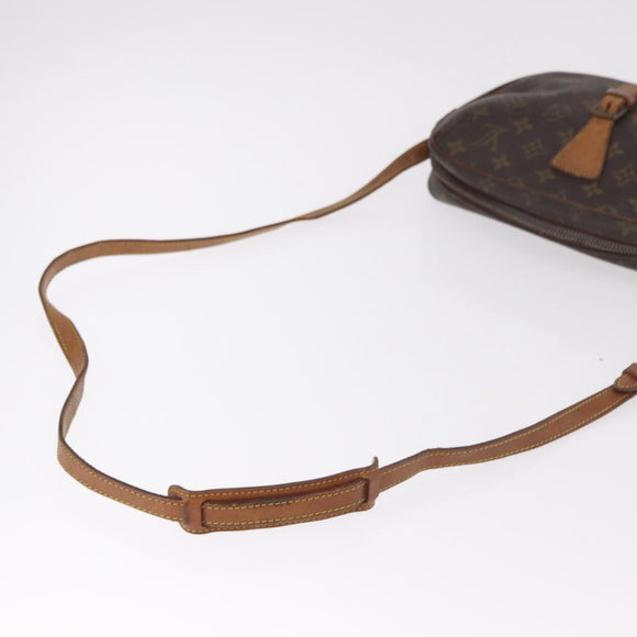LOUIS VUITTON Monogram Jeune Fille MM Umhängetasche M51226 LV Auth 183987