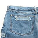 CHANEL Pants Denim Blue CC Auth 183991V-18