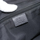 GUCCI GG Canvas Abbey Tote Bag Black Silver 293578 Auth 183995V-17