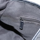 GUCCI GG Canvas Abbey Tote Bag Black Silver 293578 Auth 183995V-20