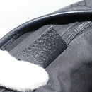 GUCCI GG Canvas Abbey Tote Bag Black Silver 293578 Auth 183995V-11