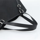 GUCCI GG Canvas Abbey Tote Bag Black Silver 293578 Auth 183995V-7