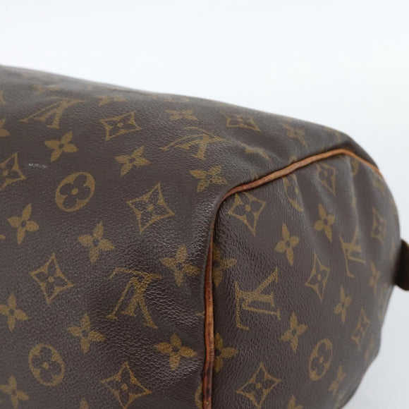 LOUIS VUITTON Monogram Speedy 30 Hand Bag M41526 LV Auth 183999