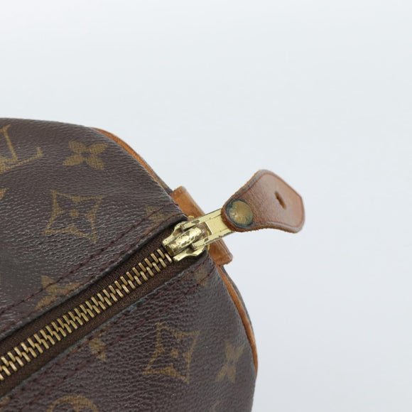 LOUIS VUITTON Monogram Speedy 30 Hand Bag M41526 LV Auth 183999