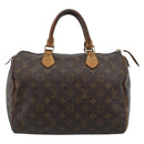 LOUIS VUITTON Monogram Speedy 30 Hand Bag M41526 LV Auth 183999-13