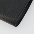 LOUIS VUITTON Epi Pochette Accessoires Pouch Black M52982 LV Auth 184002A-10