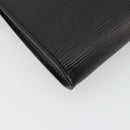 LOUIS VUITTON Epi Pochette Accessoires Pouch Black M52982 LV Auth 184002A-13