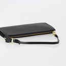 LOUIS VUITTON Epi Pochette Accessoires Pouch Black M52982 LV Auth 184002A-7