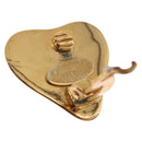 CHANEL Ohrring Metall Goldfarben CC Auth 184006V-10