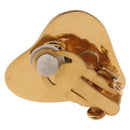 CHANEL Ohrring Metall Goldfarben CC Auth 184006V-5