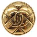 CHANEL Ohrring Metall Goldfarben CC Auth 184007V-2