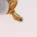 CHANEL Ohrring Metall Goldfarben CC Auth 184007V-8