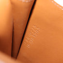 CELINE Triomphe Shoulder Pouch Shoulder Bag PVC White Auth 184044V-23