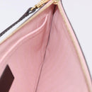 LOUIS VUITTON Damier Ebene Neverfull MM Pouch LV Auth 184045-17