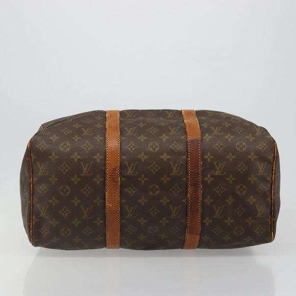 LOUIS VUITTON Monogram Sac Souple 45 Boston Bag M41624 LV Auth 184046