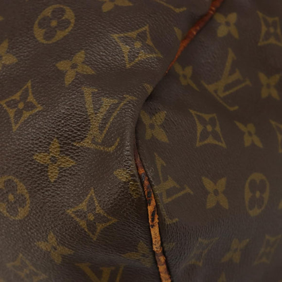 LOUIS VUITTON Monogram Sac Souple 45 Boston Bag M41624 LV Auth 184046