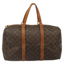 LOUIS VUITTON Monogram Sac Souple 45 Boston Bag M41624 LV Auth 184046-13
