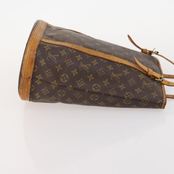 LOUIS VUITTON Monogram Bucket Shoulder Bag 3 Set LV Auth 184047