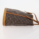 LOUIS VUITTON Monogram Bucket Shoulder Bag 3 Set LV Auth 184047-4