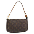 LOUIS VUITTON Monogram Pochette Accessoires Accessory Pouch M51980 Auth 184050-1