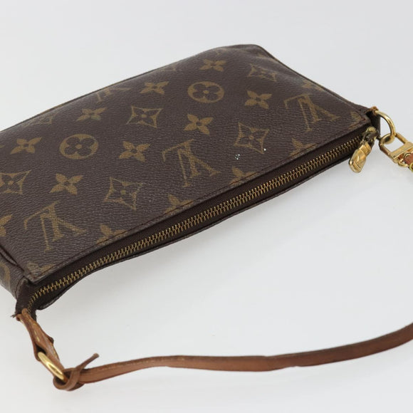LOUIS VUITTON Monogram Pochette Accessoires Accessory Pouch M51980 Auth 184050