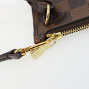 LOUIS VUITTON Damier Ebene Neverfull PM Pochette LV Auth 184121-9