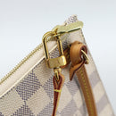 LOUIS VUITTON Damier Azur Neverfull MM Pouch Pouch LV Auth 184122-9
