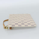 LOUIS VUITTON Damier Azur Neverfull MM Etui Etui LV Auth 184122-3
