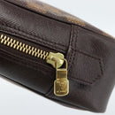 LOUIS VUITTON Damier Ebene Trousse Toilette 25 Clutch Bag N47624 LV Auth 184123-8