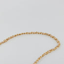 CHANEL Chain Shoulder Bag Lamb Skin Beige Gold CC Auth 184126-8
