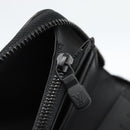LOUIS VUITTON Shadow Zippy Wallet Vertical Long Wallet Black M62902 Auth 184127M-16