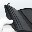 LOUIS VUITTON Shadow Zippy Wallet Vertical Long Wallet Black M62902 Auth 184127M-18