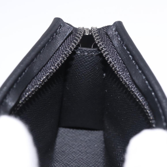 LOUIS VUITTON Eclipse Cles Voyage Pochette Münzgeldbörse M82776 LV Auth 184128M
