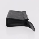 LOUIS VUITTON Eclipse Cles Voyage Pochette Münzgeldbörse M82776 LV Auth 184128M-4