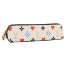 LOUIS VUITTON Monogram Game On Trousse Elizabeth Pen Case GI0585 LV Auth 184129M-1