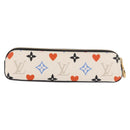 LOUIS VUITTON Monogram Game On Trousse Elizabeth Pen Case GI0585 LV Auth 184129M-2