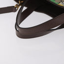 GUCCI GG Supreme Tote Bag PVC 2way Beige Gold 450950 Auth 184131V-7