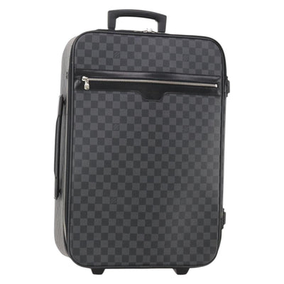 LOUIS VUITTON Damier Graphite Pegas 55 N23300 LV Auth 184132