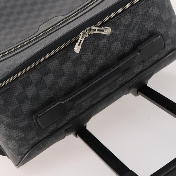 LOUIS VUITTON Damier Graphite Pegas 55 N23300 LV Auth 184132