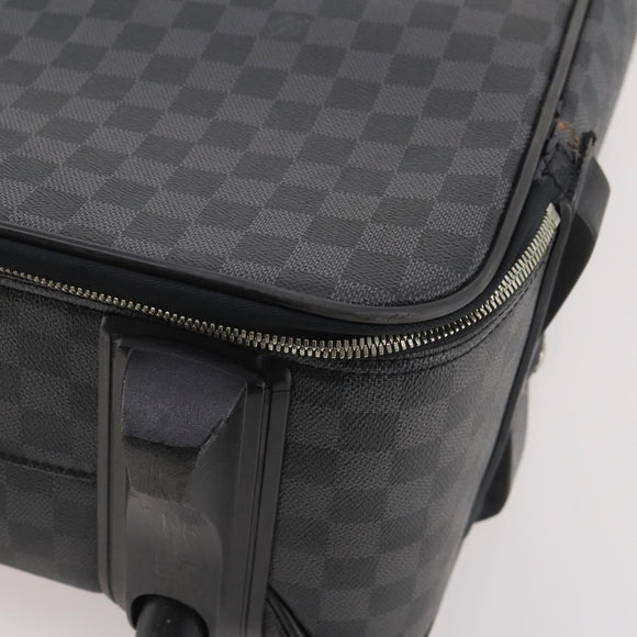 LOUIS VUITTON Damier Graphite Pegas 55 N23300 LV Auth 184132