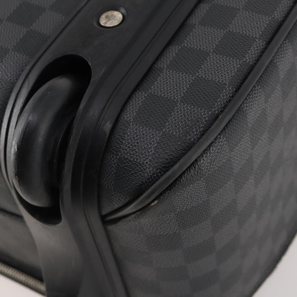 LOUIS VUITTON Damier Graphite Pegas 55 N23300 LV Auth 184132