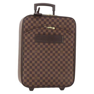 LOUIS VUITTON Damier Ebene Pegas 45 Trunk N23293 LV Auth 184133