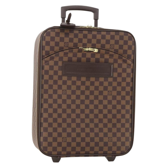 LOUIS VUITTON Damier Ebene Pegas 45 Trunk N23293 LV Auth 184133