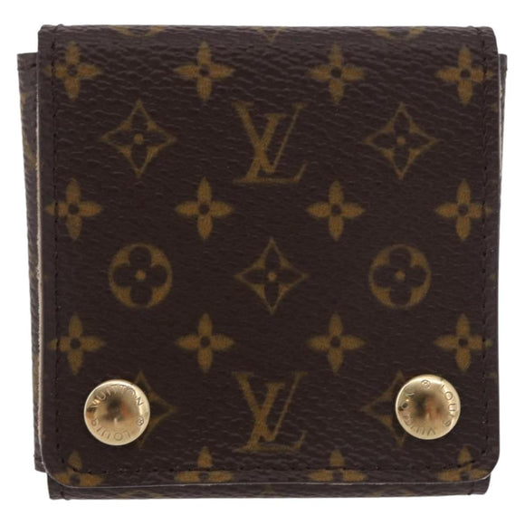LOUIS VUITTON Monogram Jewelry case Jewelry Box LV Auth 184134