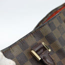 LOUIS VUITTON Damier Ebene Sac Plat Hand Bag N51140 LV Auth 184136-10