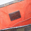LOUIS VUITTON Damier Ebene Sac Plat Hand Bag N51140 LV Auth 184136-17