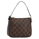 LOUIS VUITTON Damier Ebene Trousse Make-up-Täschchen N51982 LV Auth 184137-1