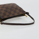 LOUIS VUITTON Damier Ebene Trousse Make-up-Täschchen N51982 LV Auth 184137-7